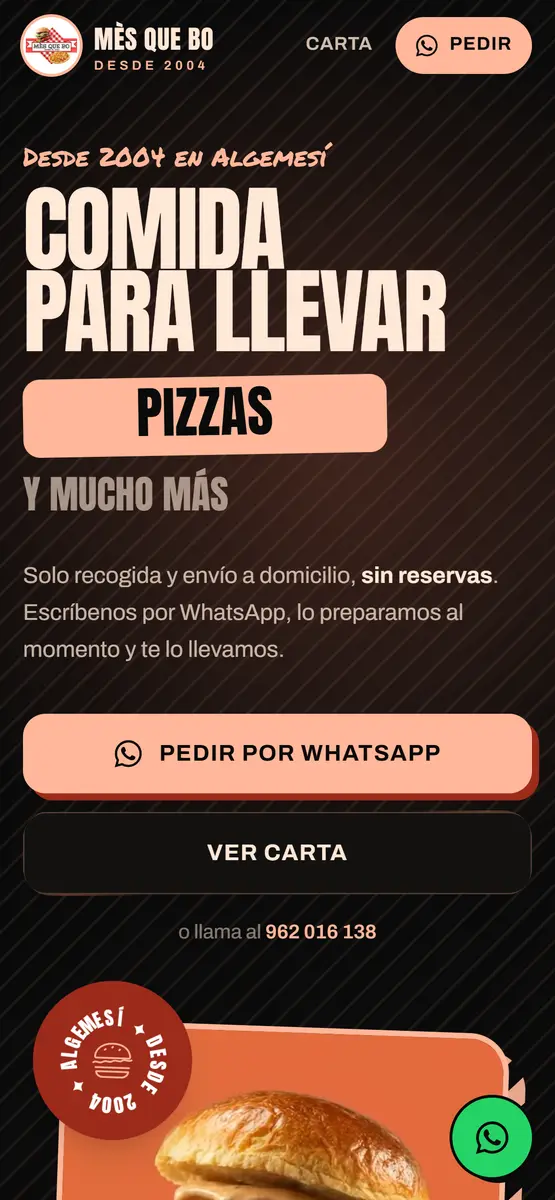 Mès Que Bo en un iPhone